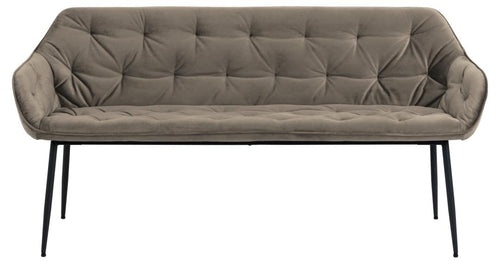 Actona Panca in velluto Brooke Beige