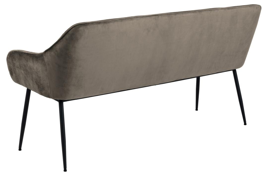 Actona Panca in velluto Brooke Beige