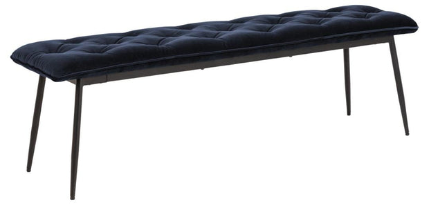 Actona Panca in velluto Brooke Blu