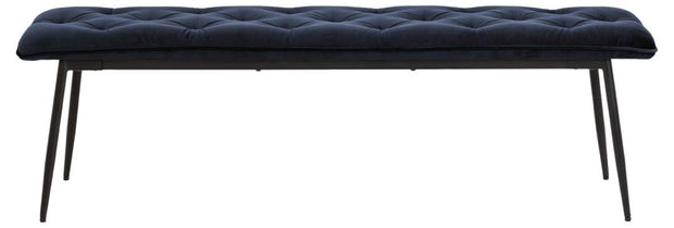 Actona Panca in velluto Brooke Blu