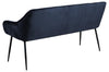 Panca in velluto Brooke Blu (2)