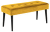 Actona Panca in velluto Glory Giallo