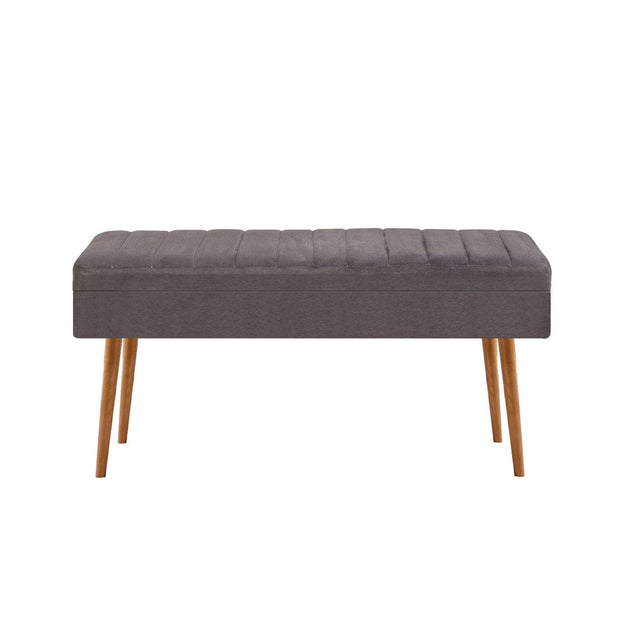 Panca in velluto Vina 1501 Antracite (1)