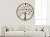 Pannello Da Muro Albero Della Vita Mirror New cm Ø 80x2