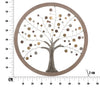 Pannello Da Muro Albero Della Vita Mirror New cm Ø 80x2 (8)