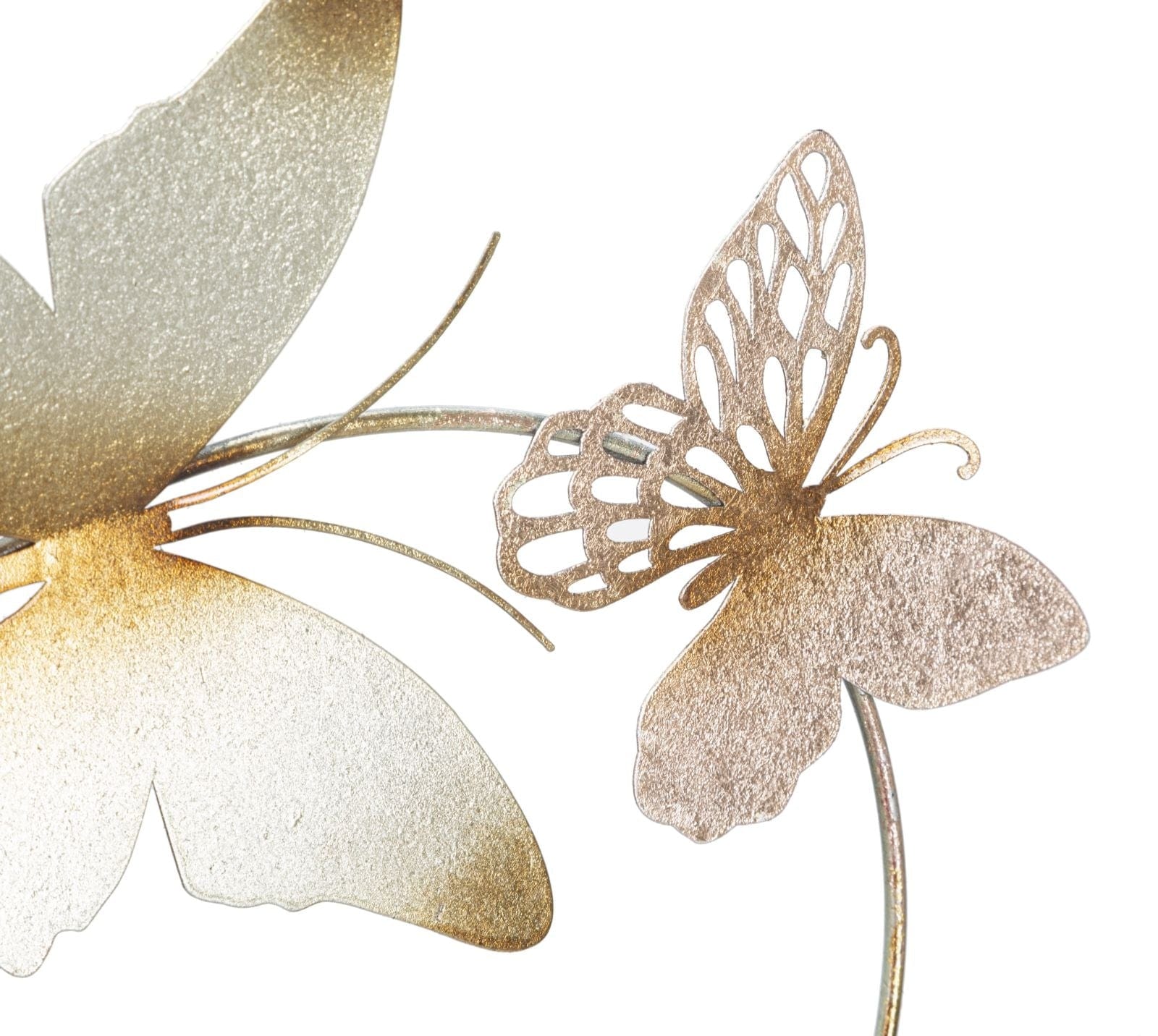 Pannello Da Muro Butterflies Oro/Rosa cm 132x3,5x95,5 (5)