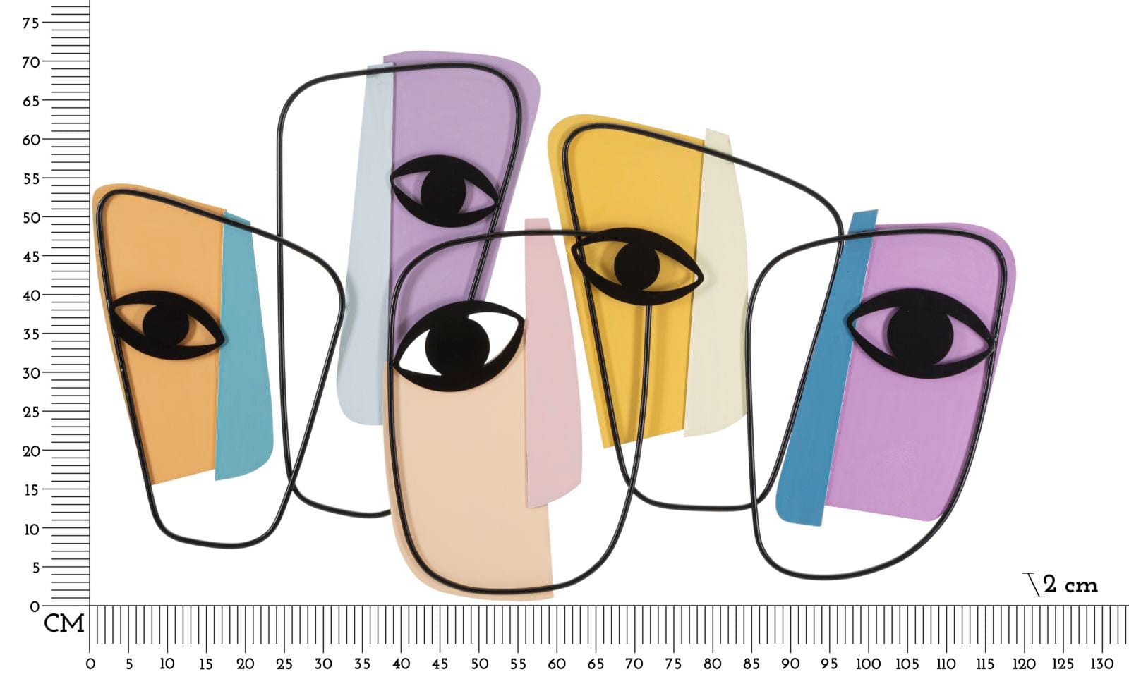 Pannello Da Muro Eyes -A- cm 120x2x72 (5)