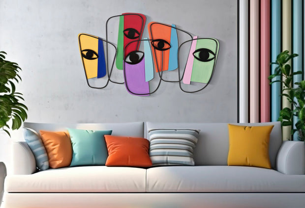 Pannello Da Muro Eyes -B- cm 120x2x72 (4)