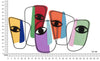 Pannello Da Muro Eyes -B- cm 120x2x72 (5)