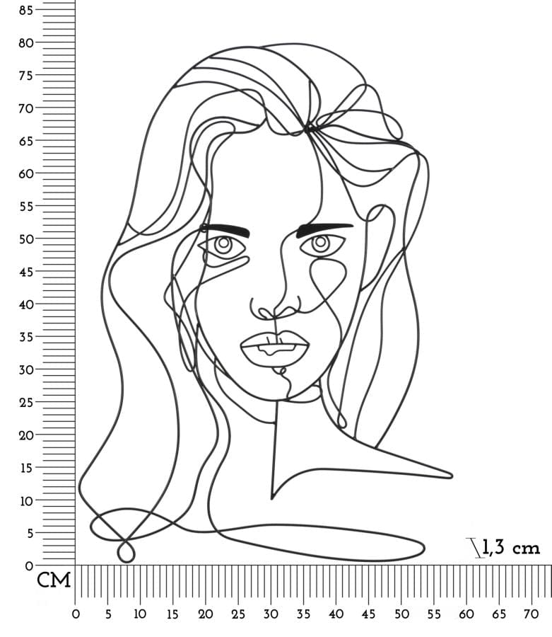 Pannello Da Muro Face cm 57,5x1,3x80 (5)