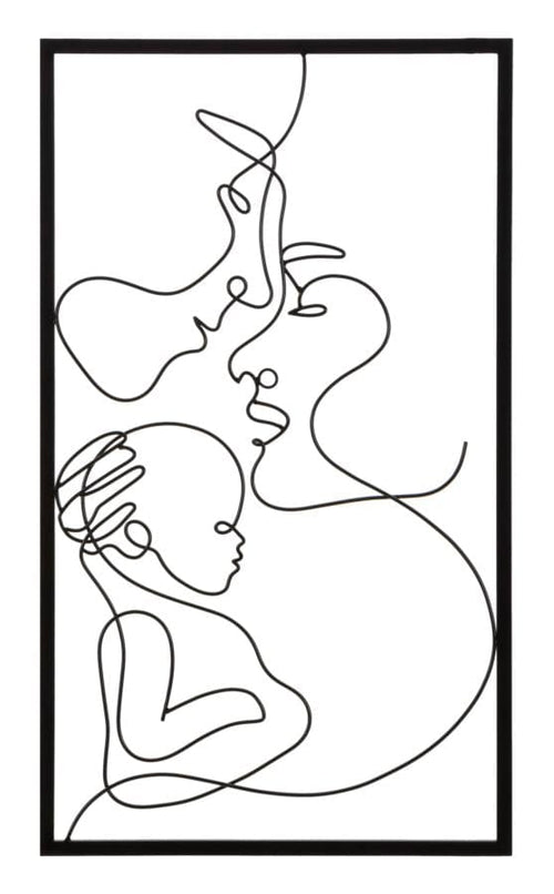 Pannello Da Muro Family cm 40x1,3x70