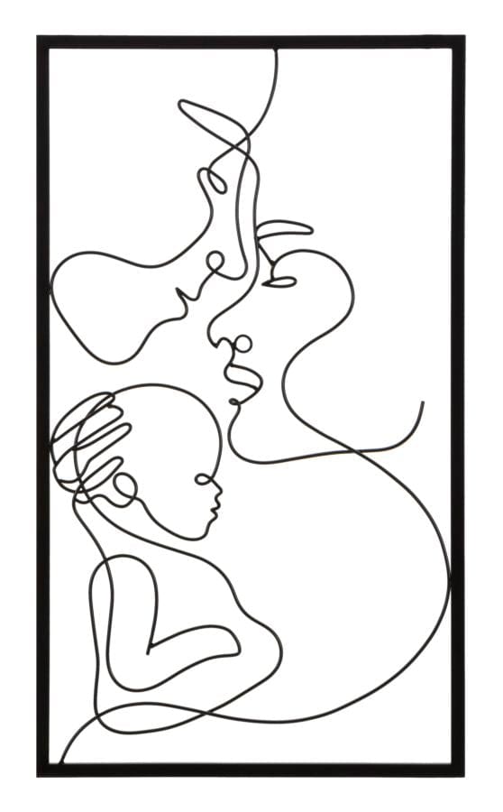 Pannello Da Muro Family cm 40x1,3x70