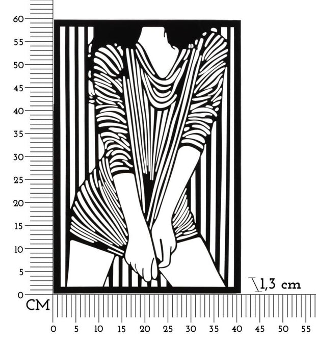 Pannello Da Muro Fashionable cm 40x1,3x60 (5)