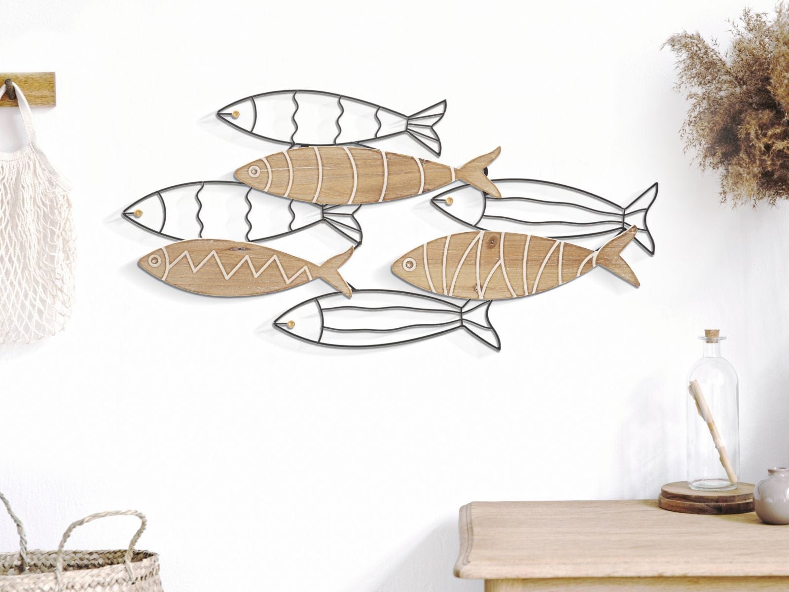Pannello Da Muro Fish cm 60x2x30