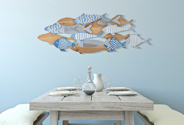 Pannello Da Muro Fish Sea cm 91x3x33,5 (4)