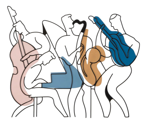 Pannello Da Muro Jazz cm 70x1,3x60