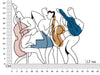 Pannello Da Muro Jazz cm 70x1,3x60 (5)