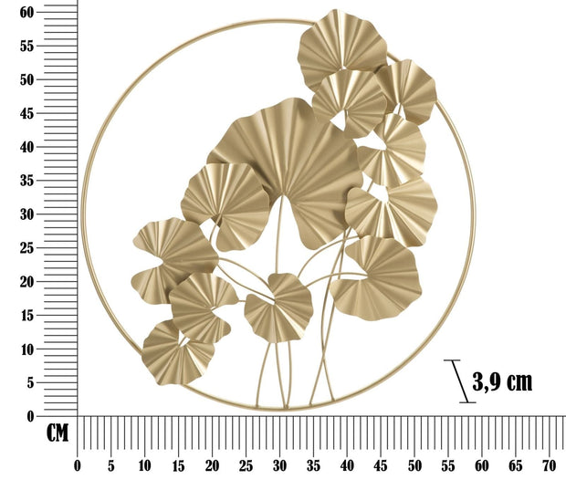 Pannello Da Muro Round Leaf cm 59x3,9x62,75 (5)