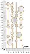 Pannello Da Muro Small Mirrors cm 35,5x1,5x90 (5)