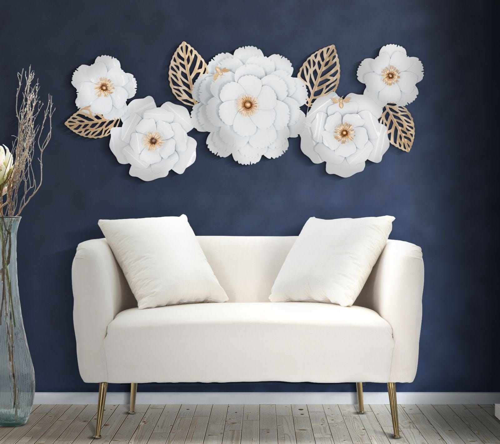 Pannello Da Muro White Decor cm 158x9x60 (1)