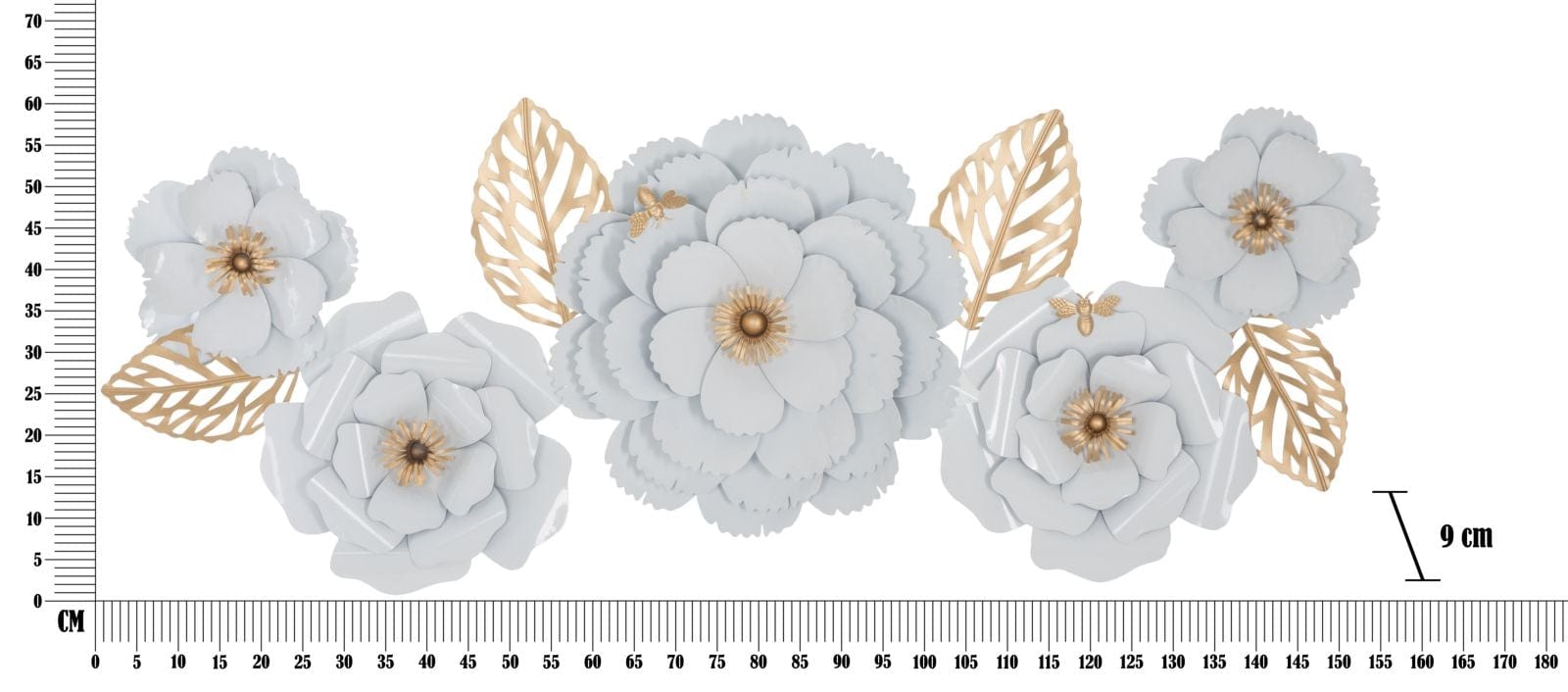 Pannello Da Muro White Decor cm 158x9x60 (5)