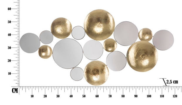 Pannello Gold Mirror Glam cm 118x2,5x60 (6)