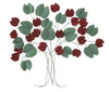 Pannello In Ferro Albero Bix cm 105x6,5x94