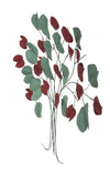 Pannello In Ferro Albero Bix cm 105x6,5x94 (1)