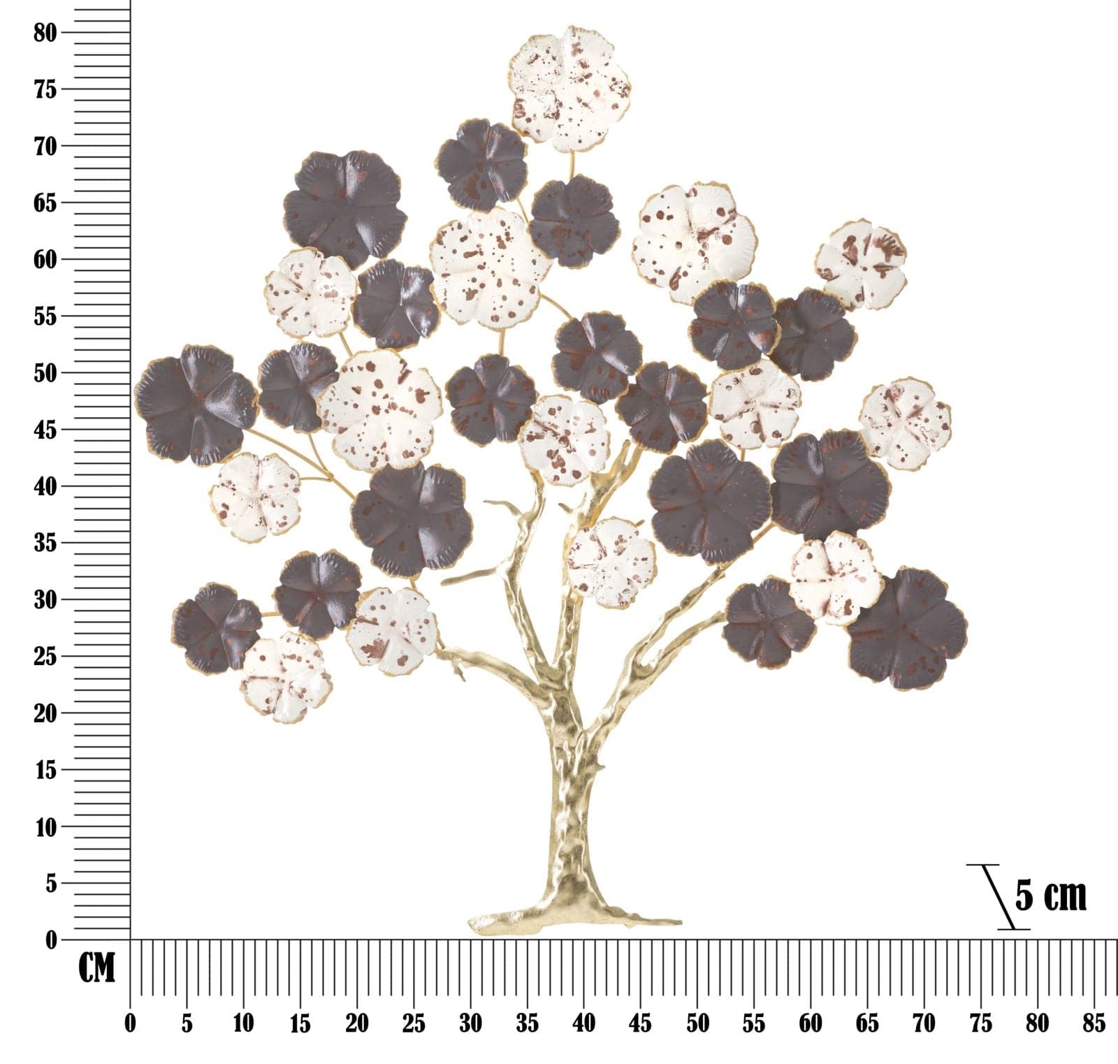 Pannello In Ferro Albero Purpy cm 73,7x5x80 (5)