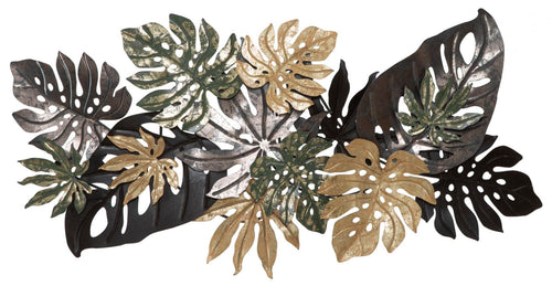 Pannello In Ferro Antique Leaf cm 133x10x67