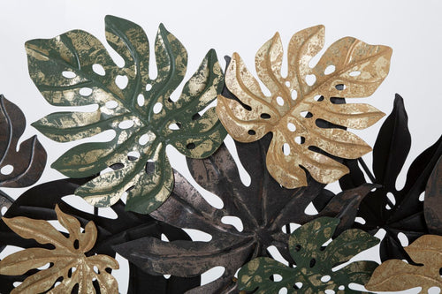 Pannello In Ferro Antique Leaf cm 133x10x67 (1)