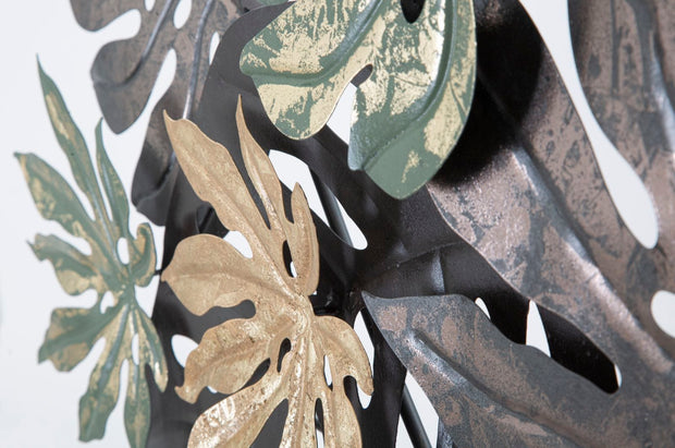 Pannello In Ferro Antique Leaf cm 133x10x67 (3)
