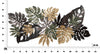 Pannello In Ferro Antique Leaf cm 133x10x67 (5)