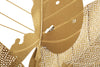 Pannello In Ferro Autumn Leaf Gold cm 53x4x84,5 (3)