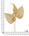 Pannello In Ferro Autumn Leaf Gold cm 53x4x84,5 (5)