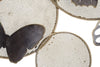 Pannello In Ferro Butterfly Dark cm 66x5x38 (2)