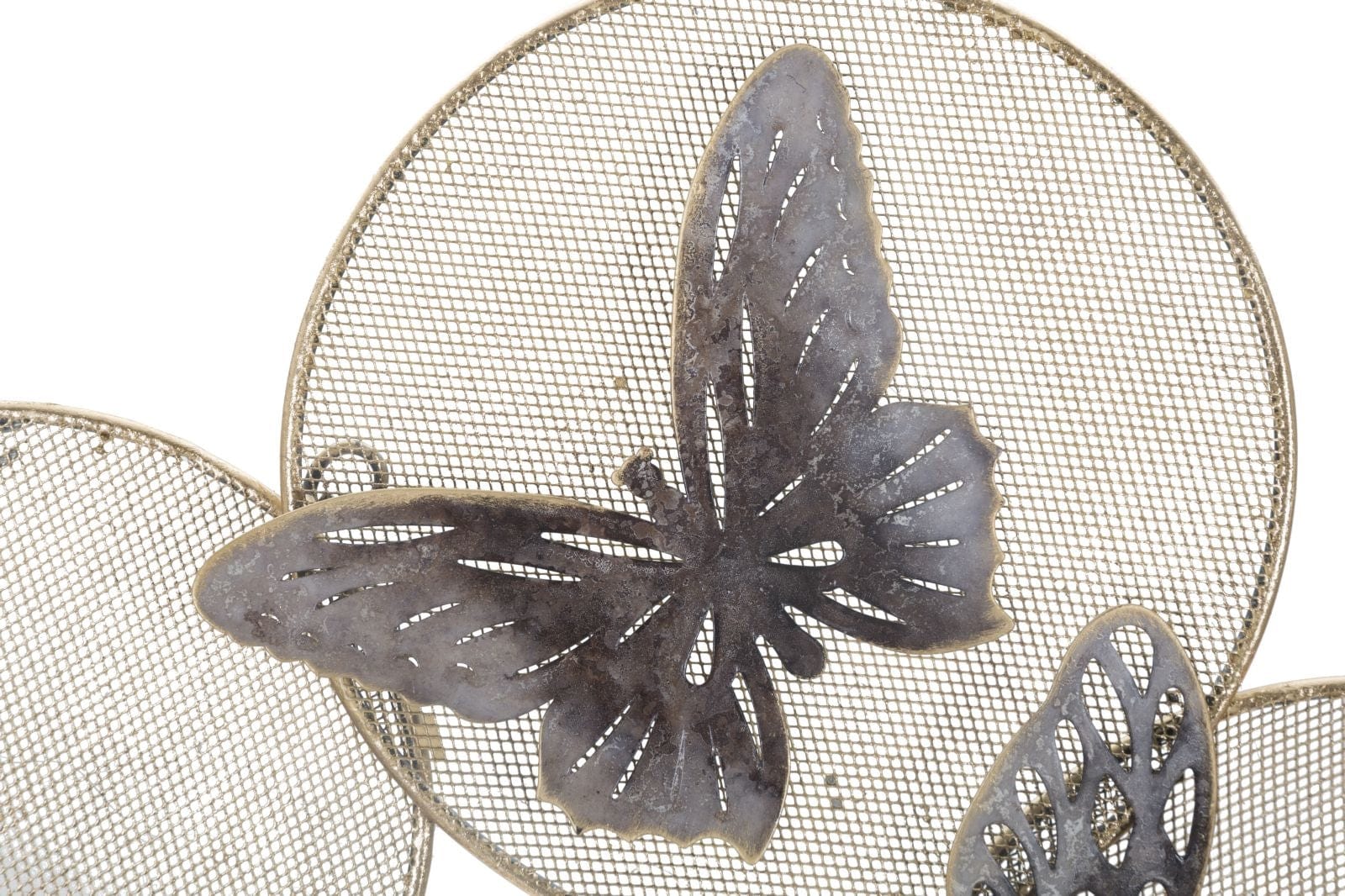 Pannello In Ferro Butterfly Dark cm 66x5x38 (4)