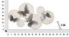 Pannello In Ferro Butterfly Dark cm 66x5x38 (5)