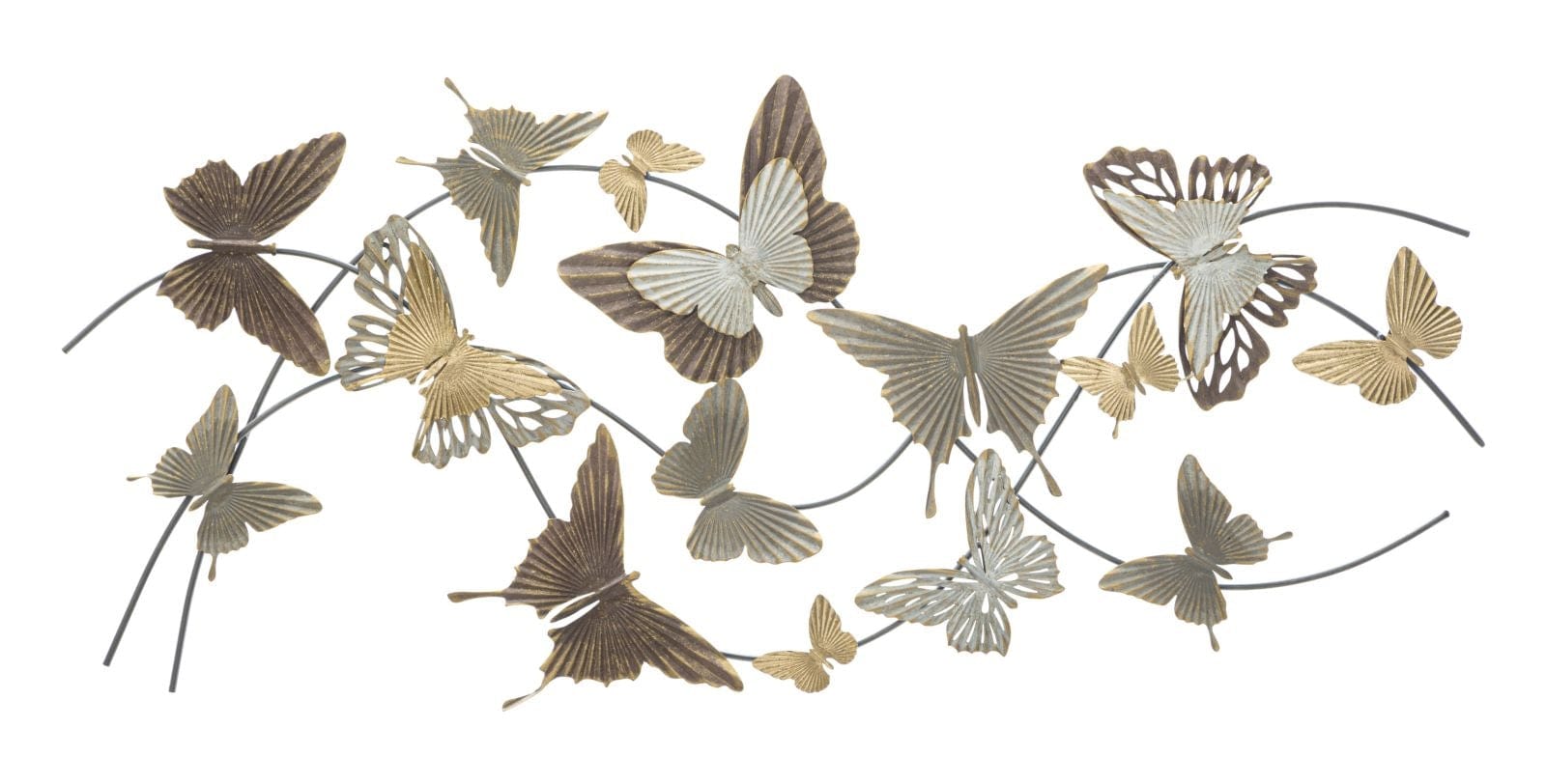 Pannello In Ferro Butterfly Smart cm 118x3x52