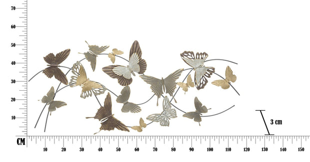 Pannello In Ferro Butterfly Smart cm 118x3x52 (6)