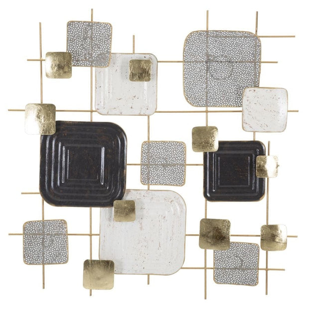 Pannello In Ferro Cubes cm 80x5x80