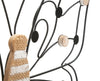 Pannello In Ferro E Legno Butterfly cm 39,5x1,5x33,5 (2)