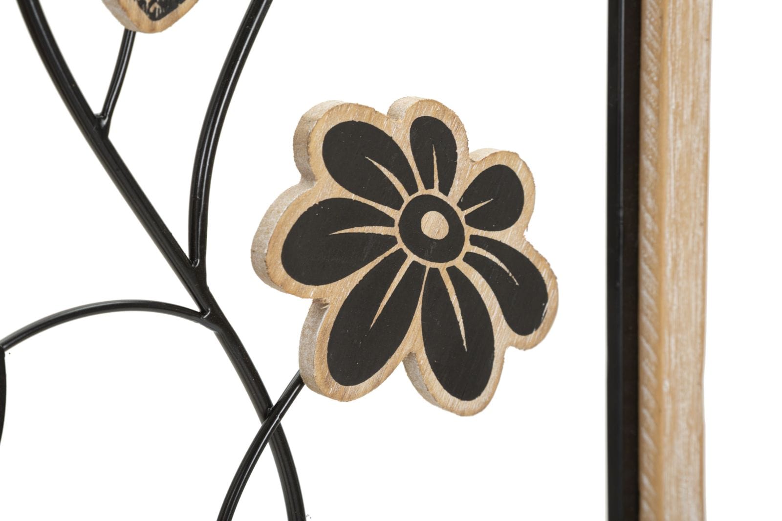 Pannello In Ferro E Legno Girish -A- cm 30x2,5x60 (2)