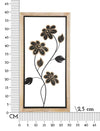 Pannello In Ferro E Legno Girish -A- cm 30x2,5x60 (5)