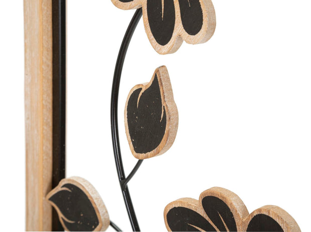Pannello In Ferro E Legno Girish -B- cm 30x2,5x60 (3)