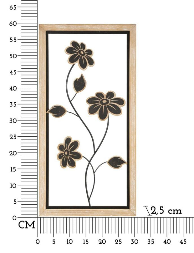 Pannello In Ferro E Legno Girish -B- cm 30x2,5x60 (5)