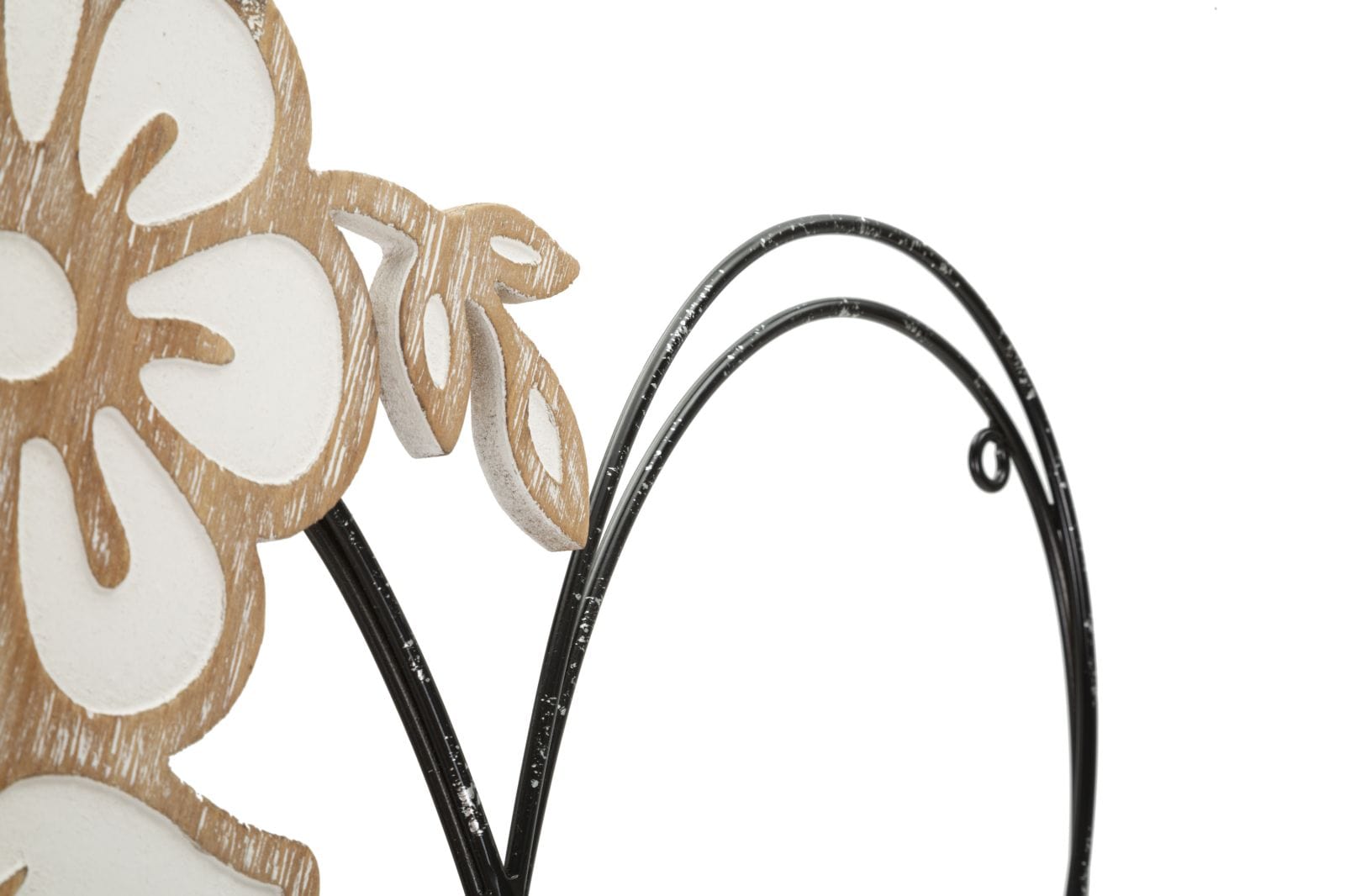 Pannello In Ferro E Legno Heart cm 50x2x45 (3)