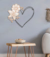 Pannello In Ferro E Legno Heart cm 50x2x45 (4)