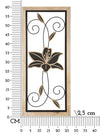 Pannello In Ferro E Legno Koman -B- cm 26x2,5x60 (5)
