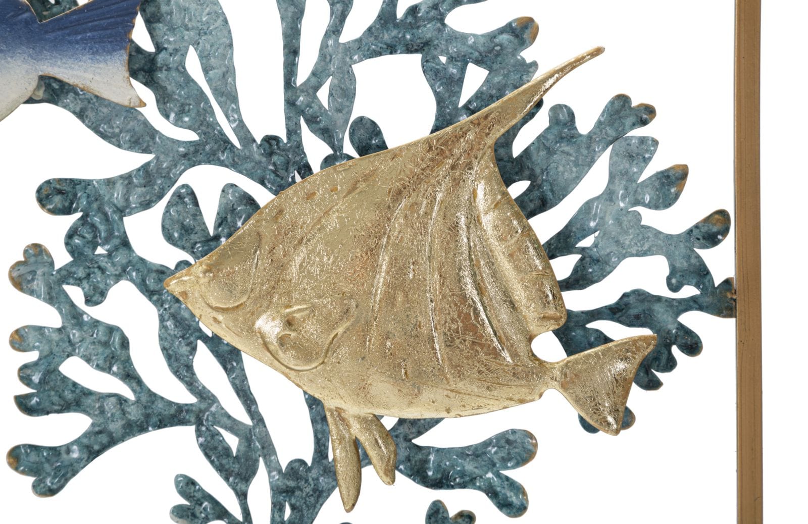 Pannello In Ferro Fish cm 50,2x3,8x50,2 (1)